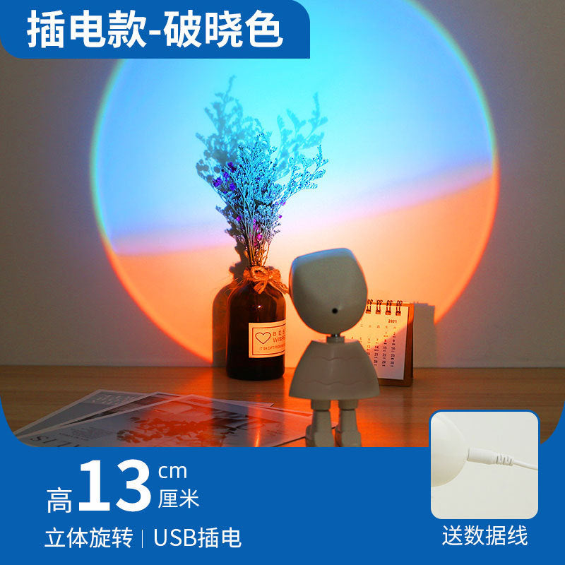 Astronaut Sunset Touch Control LED Night Light