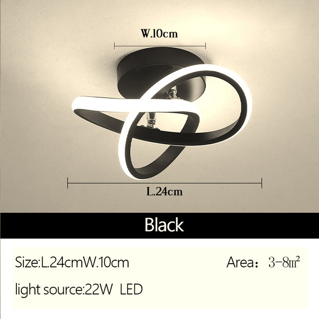 Nordic LED Pendant Light - Modern Geometry Design
