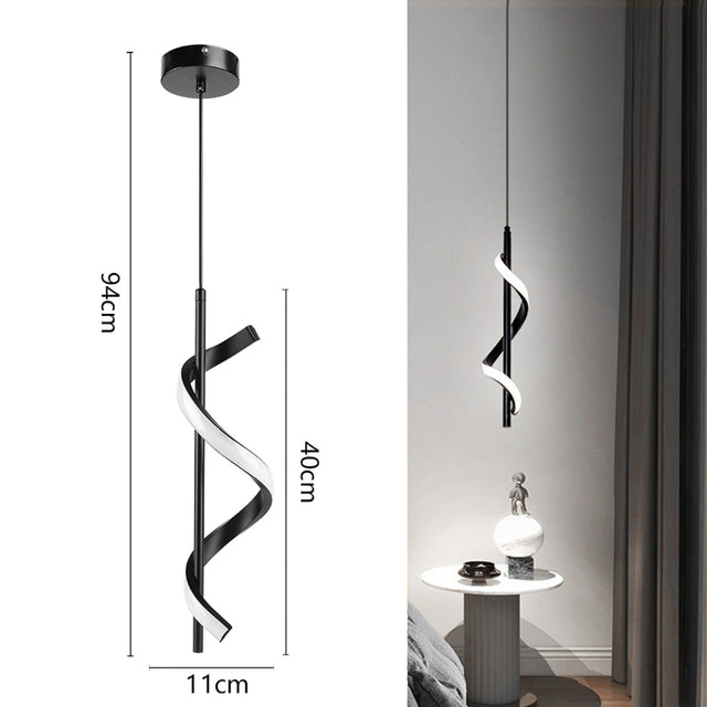 Nordic LED Pendant Light - Modern Geometry Design