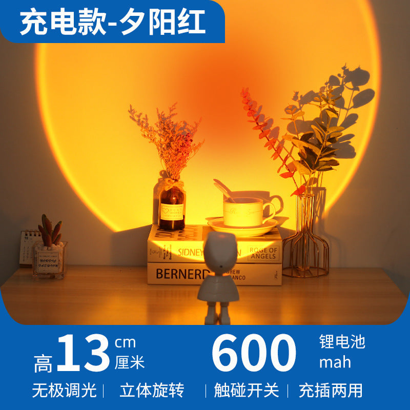 Astronaut Sunset Touch Control LED Night Light