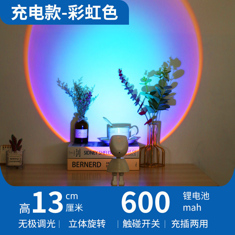 Astronaut Sunset Touch Control LED Night Light