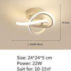 Nordic LED Pendant Light - Modern Geometry Design