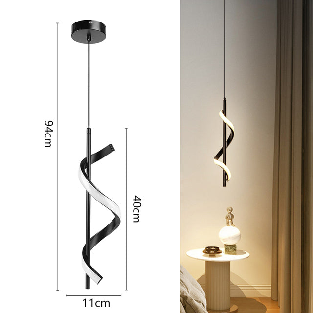 Nordic LED Pendant Light - Modern Geometry Design